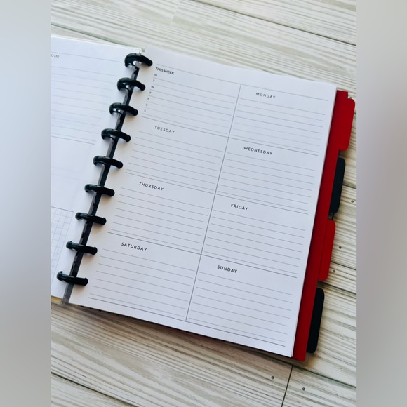 happy planner classic size weekly layout Disney Mickey Mouse - Picture 10 of 12